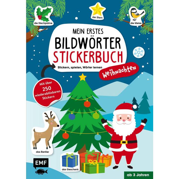 EDITION MICHAEL FISCHER Stickerbuch (Weihnachten / Advent)