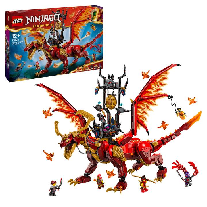 LEGO Ninjago Le dragon source du mouvement (71822)