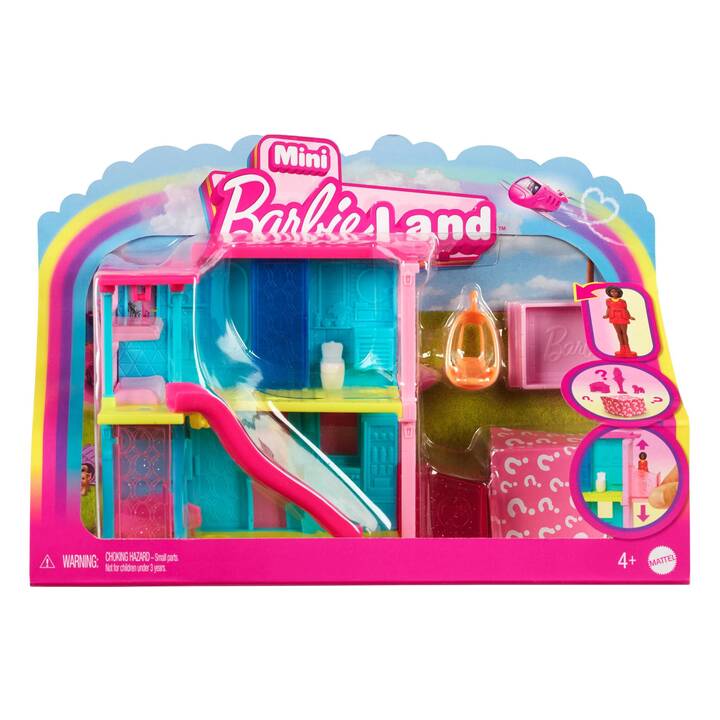 BARBIE Mini BarbieLand Traumvilla Maison de poupée (Multicolore)