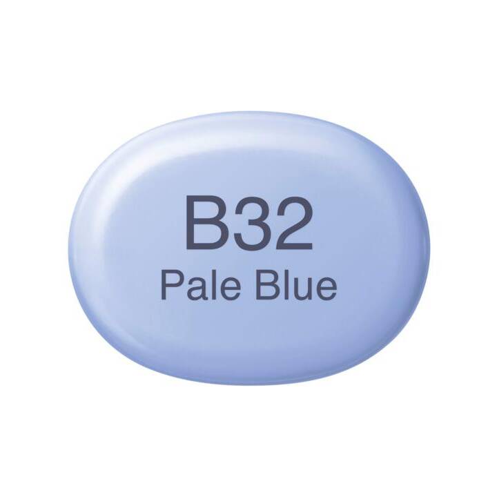 COPIC Marcatori di grafico Sketch B32 Pale Blue (Blu, 1 pezzo)