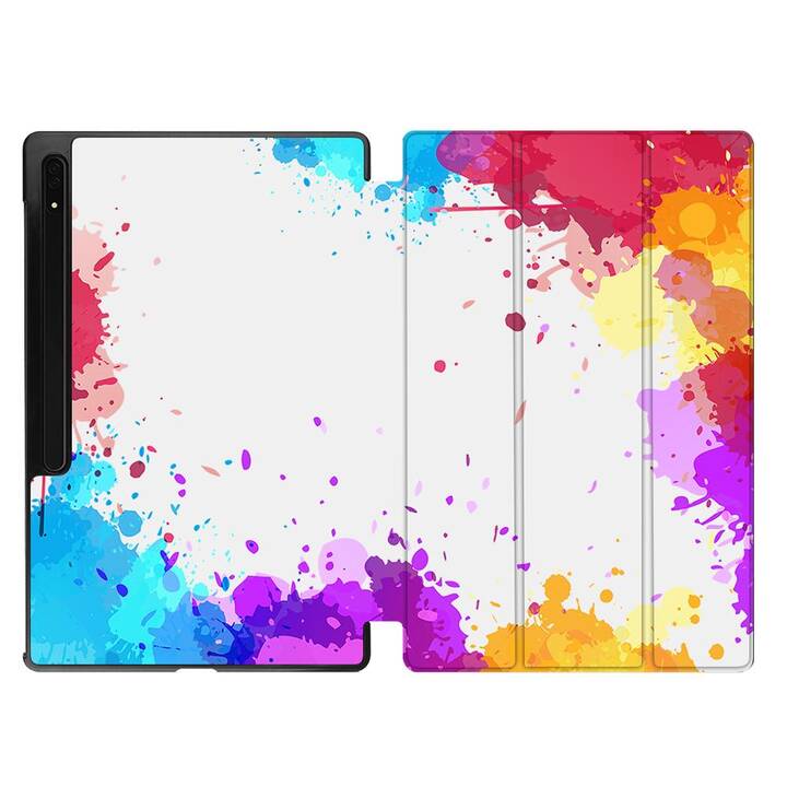 EG Custodia (11", Galaxy Tab S9, Astratto, Multicolore)