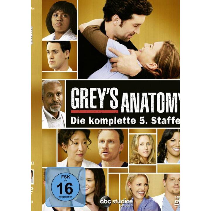 Grey's Anatomy Stagione 5 (DE, EN)