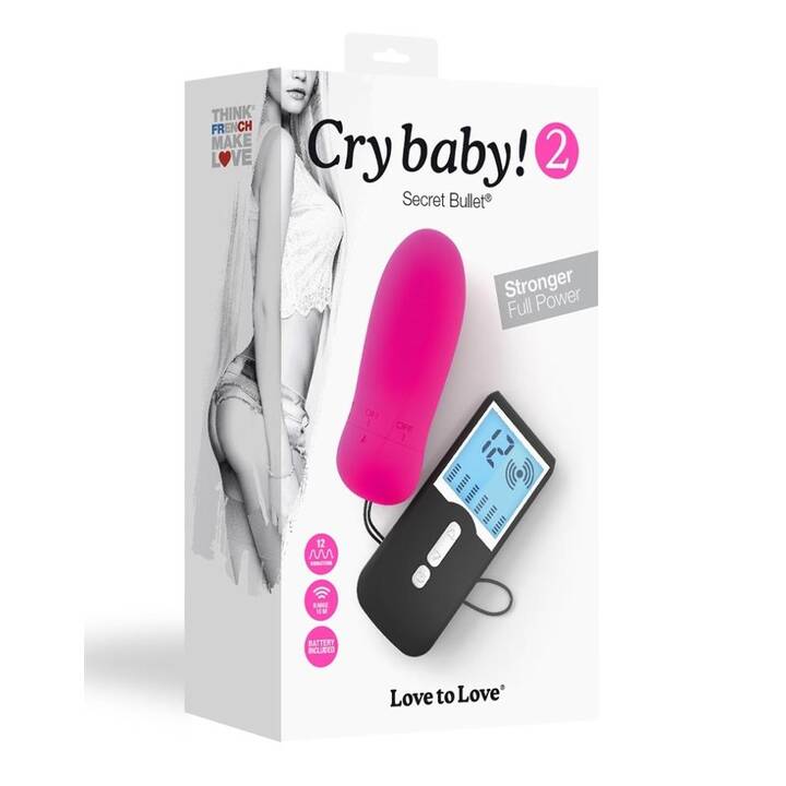 LOVE TO LOVE Mini vibrateur Cry Baby 2
