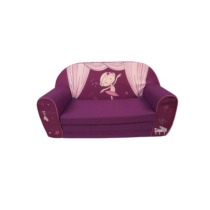 KNORRTOYS Canapé d'enfant Miniclara Wonderland (Mauve, Pink)