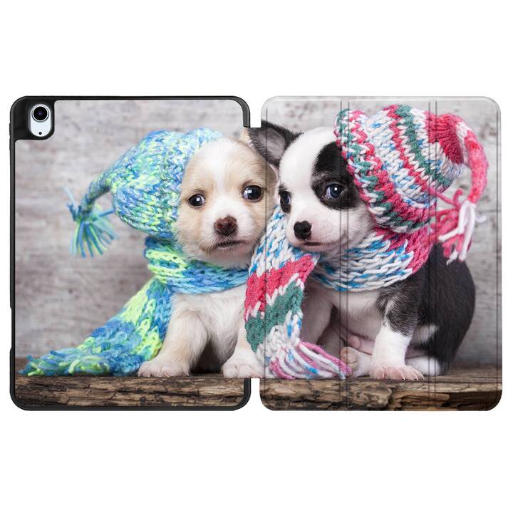 EG coque pour iPad Air 10.9" (2022) 5e génération - multicolore - chiens