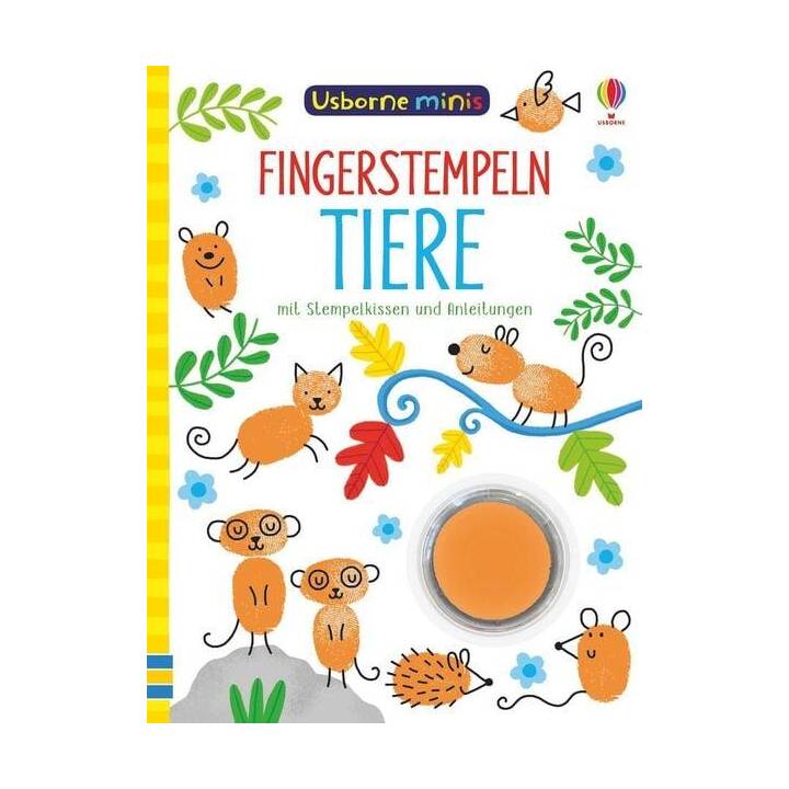 Usborne Minis - Fingerstempeln: Tiere