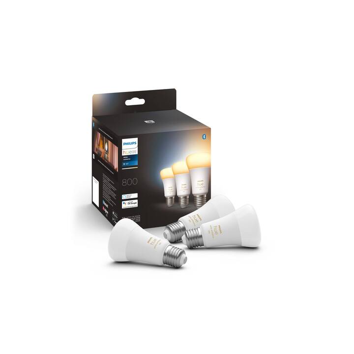 PHILIPS HUE Ampoule LED White Ambiance (E27, Bluetooth, 6 W)