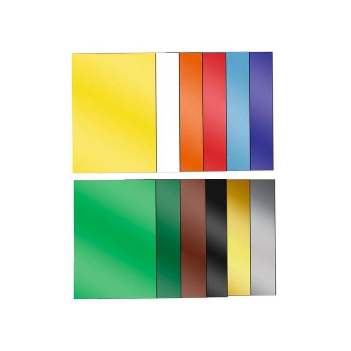 URSUS Carta patinata (Multicolore, 12 pezzo)
