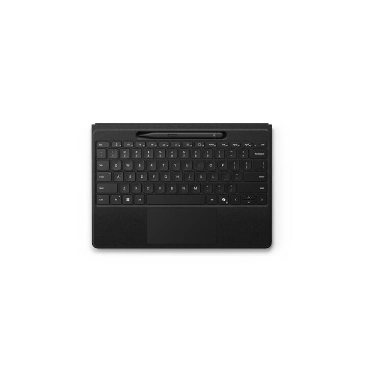 MICROSOFT CH-Layout Type Cover / Tablet Tastatur (Surface Pro 11, Surface Pro 9, Surface Pro X, Surface Pro 8, Schwarz)