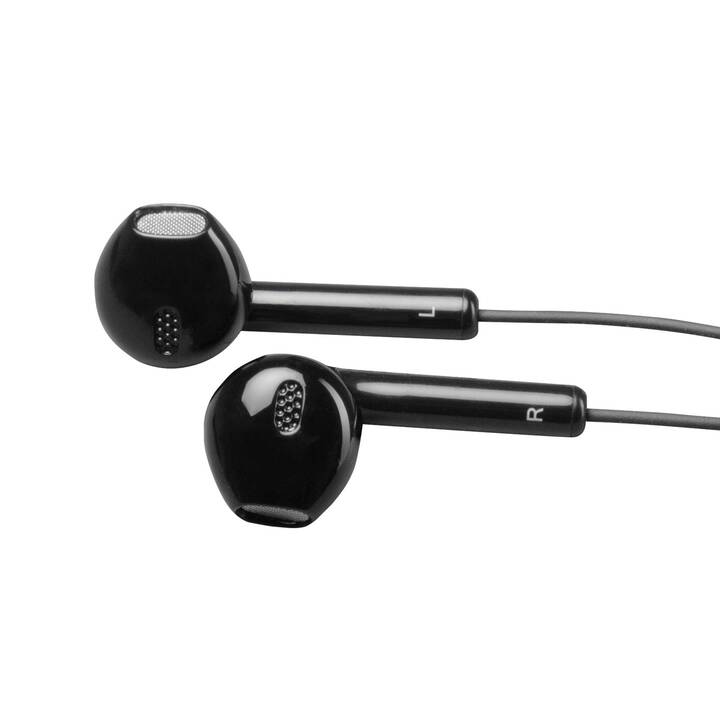 INTERTRONIC Headset stéréo Wirebuds 40 (Noir)
