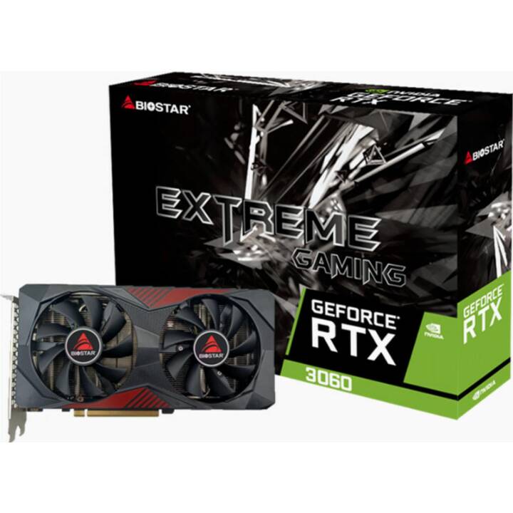 BIOSTAR Nvidia RTX 3060 (12 Go)