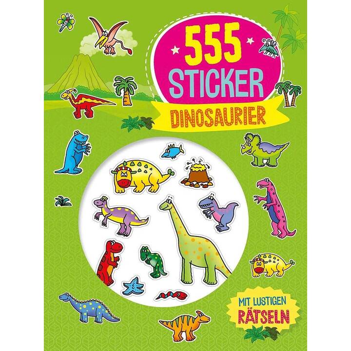 555 Sticker Dinosaurier