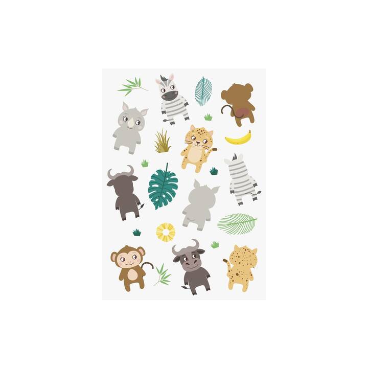 HEYDA Sticker (Kuh, Fuchs, Zebra, Schwein)