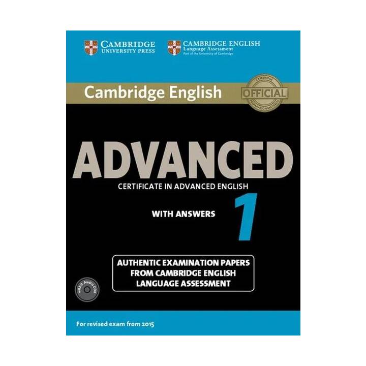 Cambridge English Advanced 1. Student's Book Pack with Answers