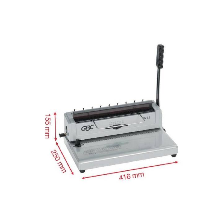 GBC WireBind W12 (Rilegatura a spirale, A4, 125 x)