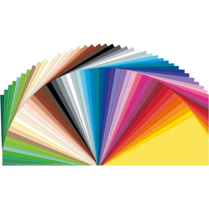 FOLIA Cartone (Multicolore, 50 pezzo)