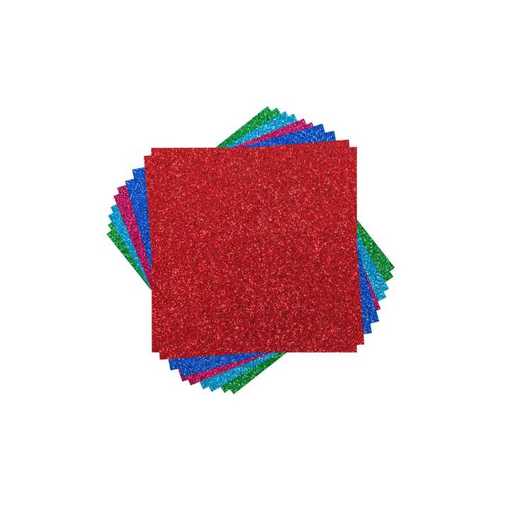 CRICUT Carta speciale (Verde scuro, Blu, Rosso, Pink, 10 pezzo)