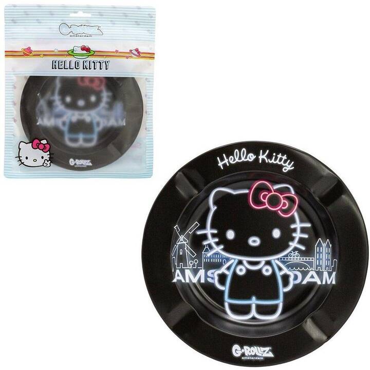 G-ROLLZ Cendrier de table Hello Kitty (Noir)