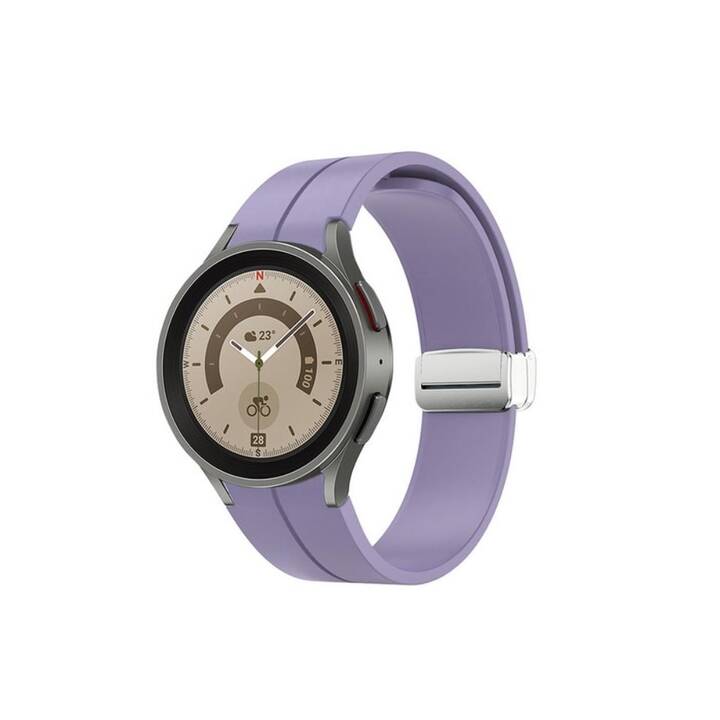 EG Armband (Samsung Galaxy Galaxy Watch5 44 mm / Galaxy Watch5 40 mm, Violett)