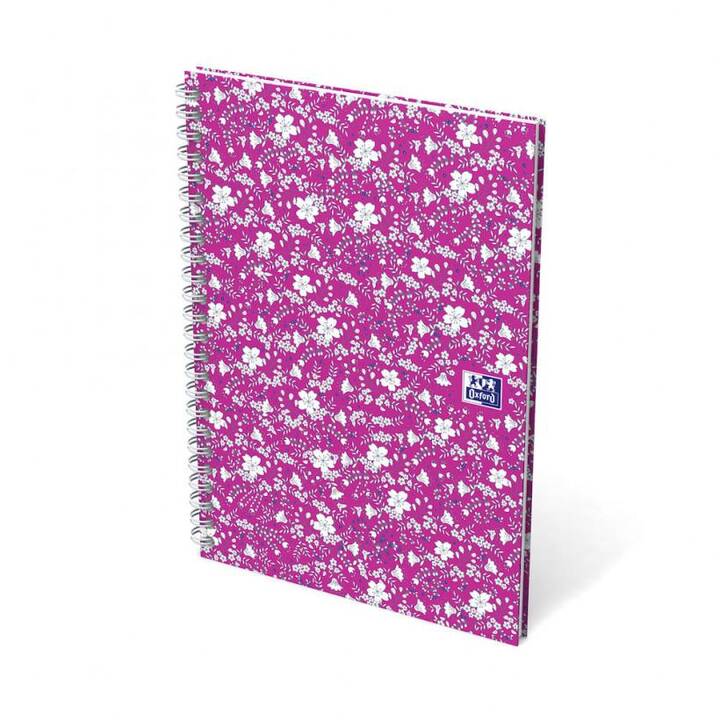 OXFORD Notizbuch ForMe Floral (B5, Kariert)