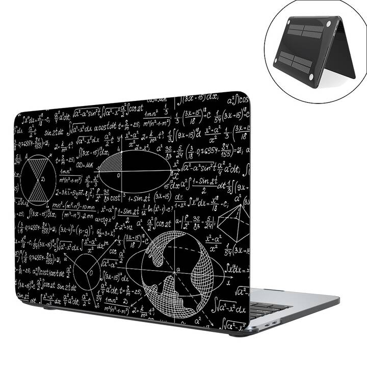 EG Hülle für MacBook Air 13" (Apple M1 Chip) (2020) - Schwarz - Mathematik