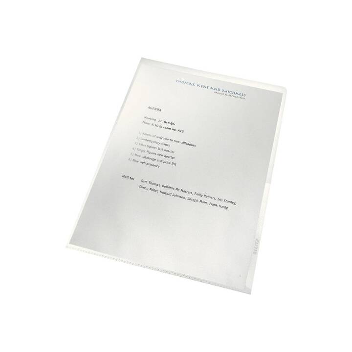 LEITZ Dossier d'organisation (Transparent, A4, 1 pièce)