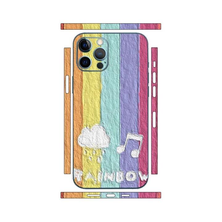 EG Smartphone Sticker (iPhone 13 Pro Max, Regenbogen)