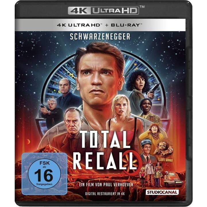 Total Recall (4K Ultra HD, Uncut, DE, EN, FR)