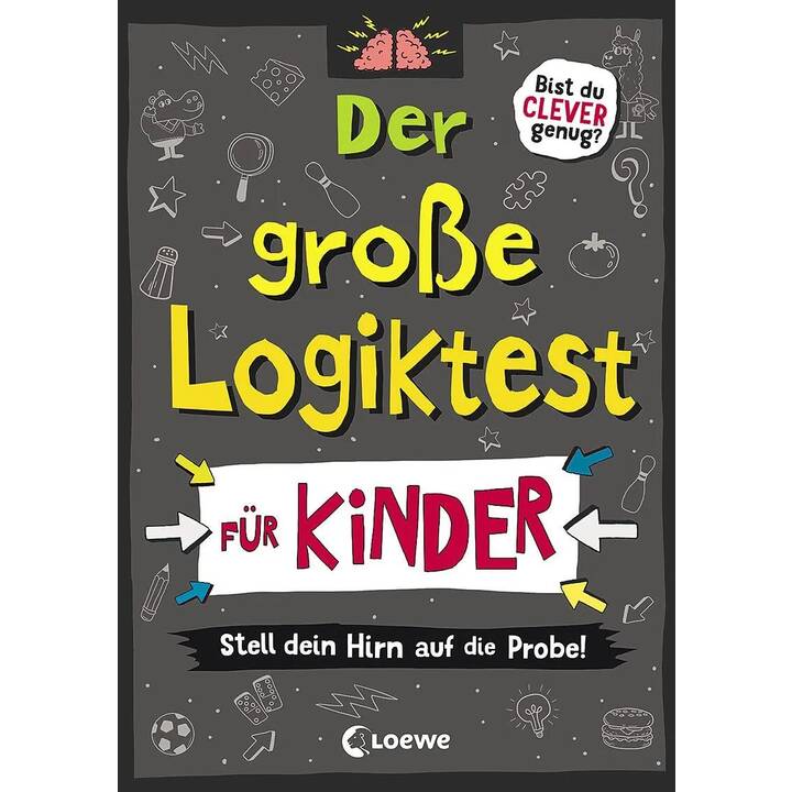 Der grosse Logiktest für Kinder - Stell dein Hirn auf die Probe!