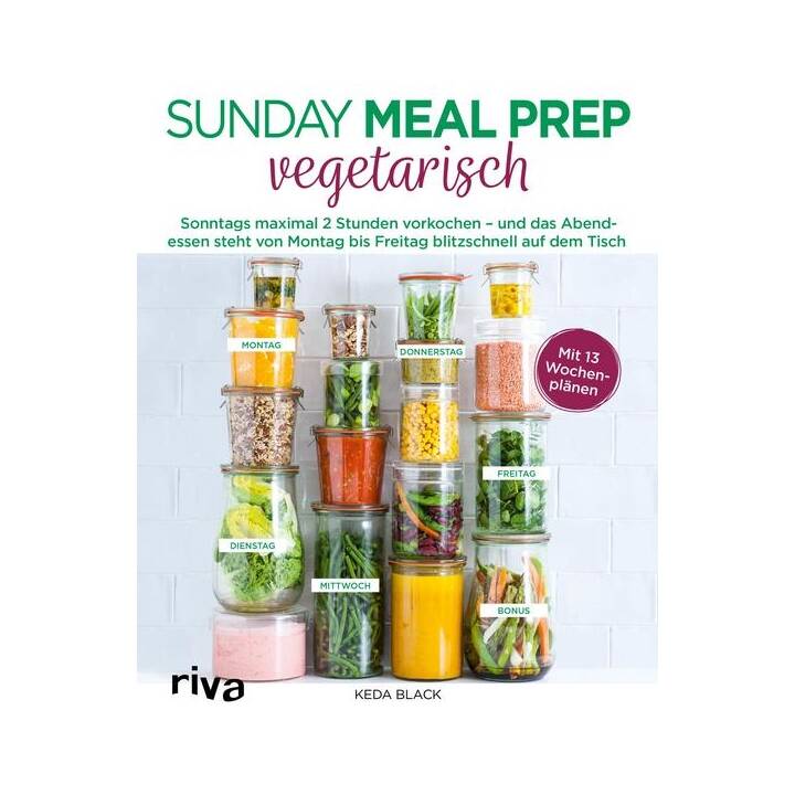 Sunday Meal Prep Vegetarisch