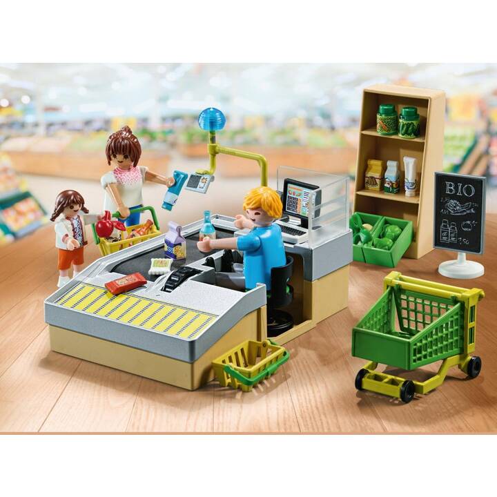 PLAYMOBIL My Life Bio-Supermarkt (71648)