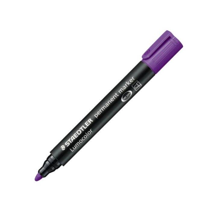 STAEDTLER Permanent Marker (Violett, 1 Stück)