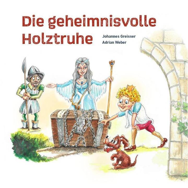 Buch "Die geheimnisvolle Holztruhe" und Charakterkarten. Bundle Buch und Charakterkarten Burggemeinschaft mit Anleitung