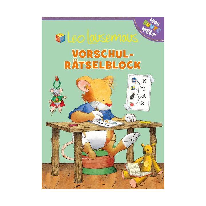 Leo Lausemaus Vorschul-Rätselblock