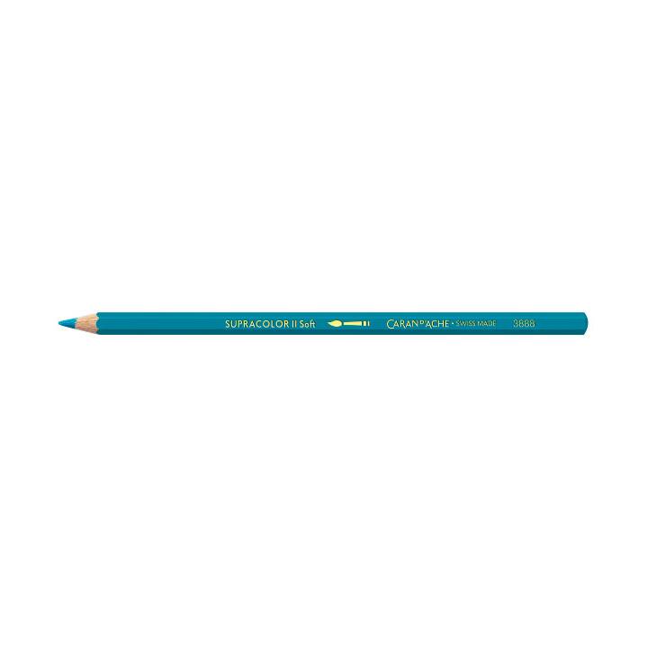 CARAN D'ACHE Crayons de couleur (Bleu de cobalt, 1 pièce)