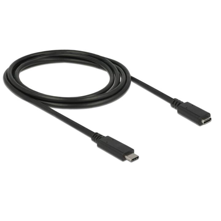 DELOCK Câble USB (USB 3.0 de type C, 1 m)