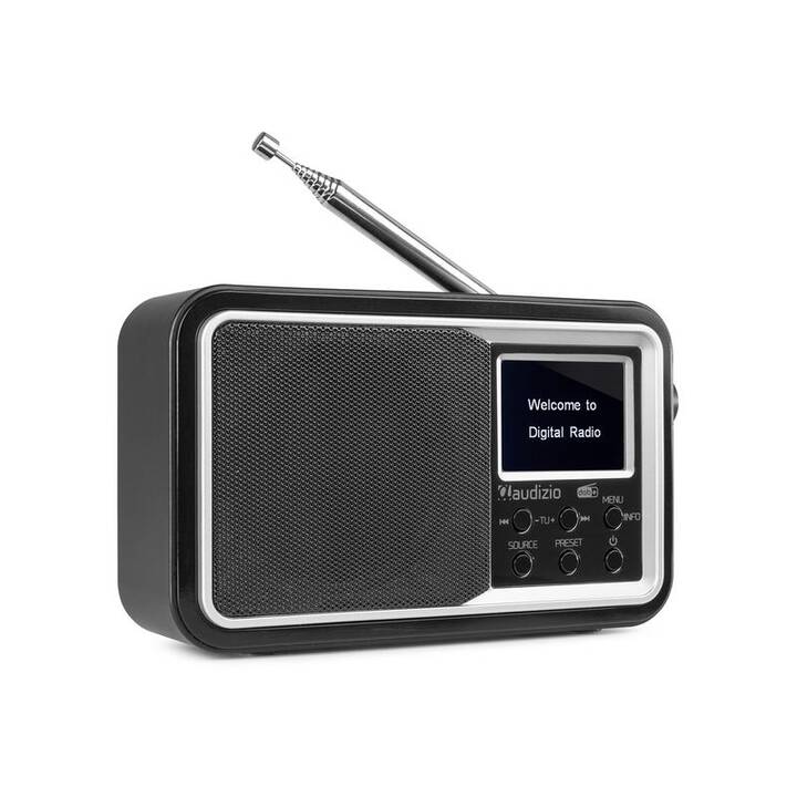 AUDIZIO Anzio Radios numériques (Noir)
