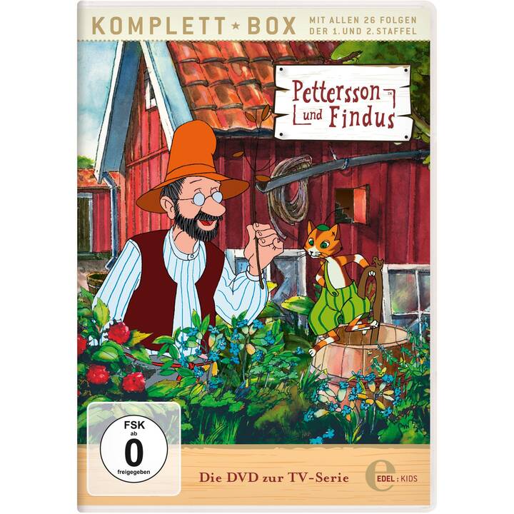 Pettersson und Findus - Komplettbox Staffel 1 + Staffel 2 (DE)