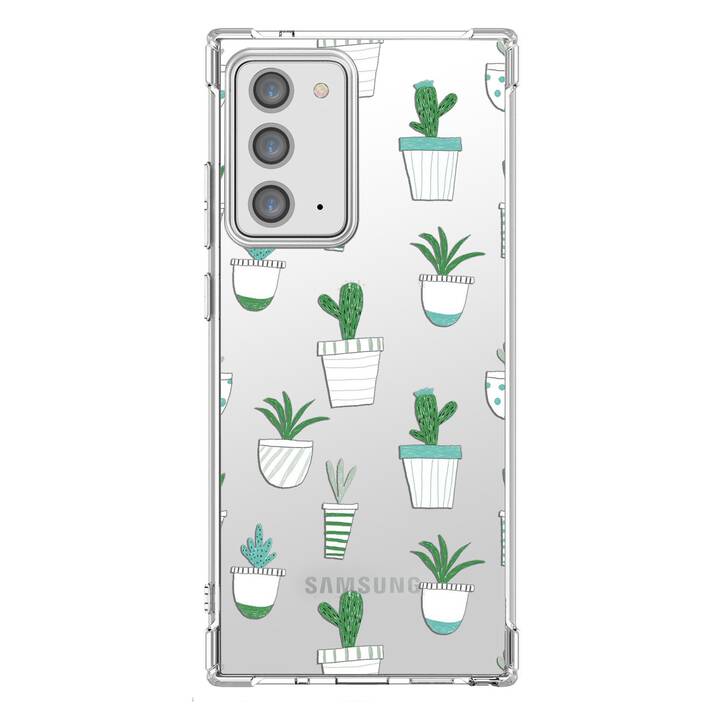 EG Backcover (Galaxy Note 20 Ultra, Kaktus, Transparent)