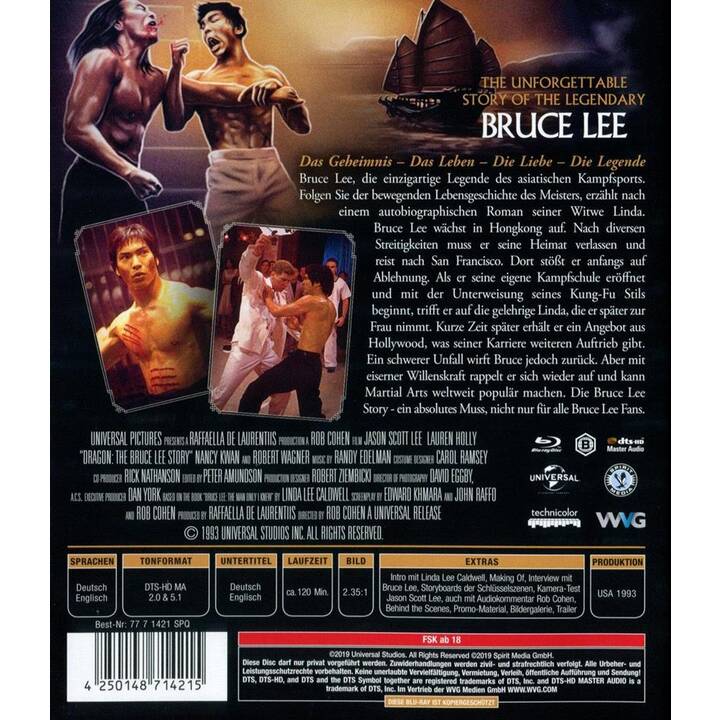 Dragon - The Bruce Lee Story (EN, DE)