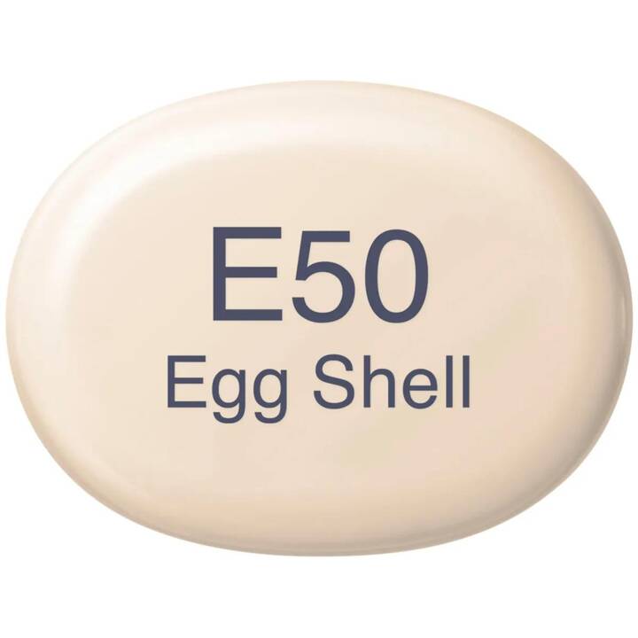 COPIC Marqueur de graphique Sketch E50 Egg Shell (Beige, 1 pièce)