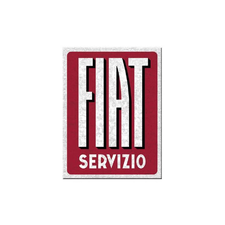 NOSTALGIC ART Fiat Servizio Magnet