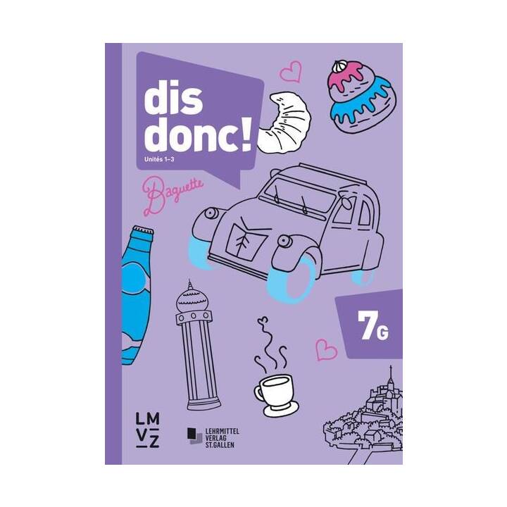 dis donc! 7 Arbeitsbücher 1 und 2 mit Lösungen - Grundniveau