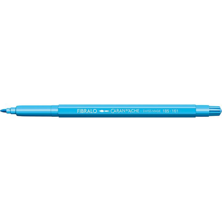CARAN D'ACHE Fibralo Crayon feutre (Bleu, 1 pièce)