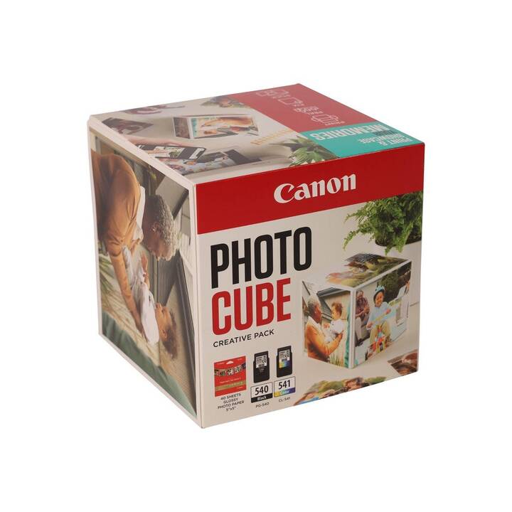 CANON PG540/CL541 Photo Cube Creative Pack (Jaune, Noir, Magenta, Cyan, Duopack)