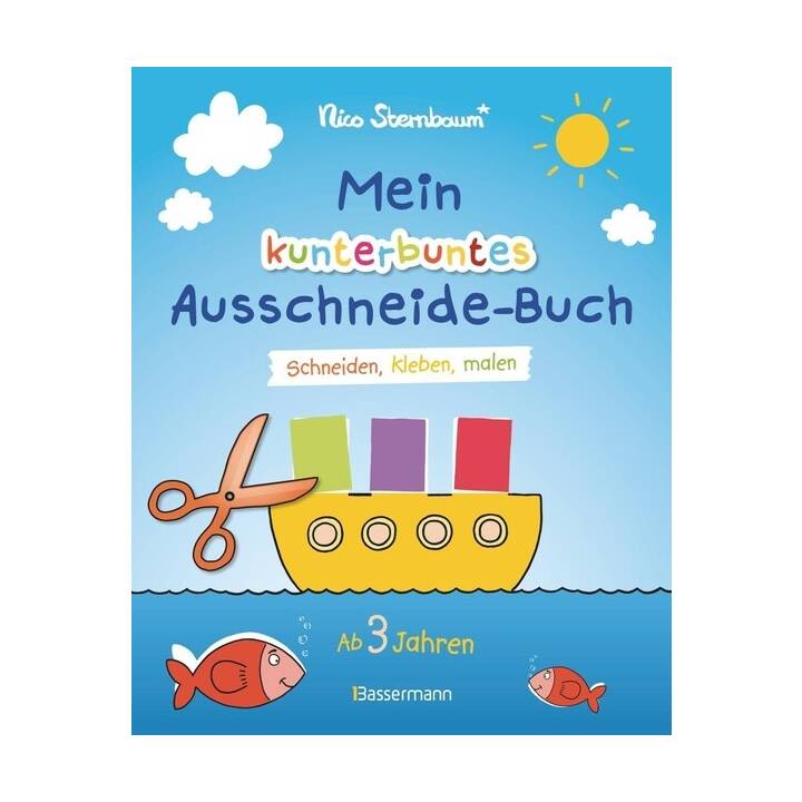 Mein kunterbuntes Ausschneide-Buch