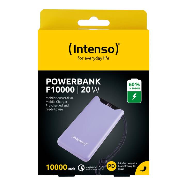 INTENSO 7332033 (10000 mAh, Quick Charge 3.0, Power Delivery)