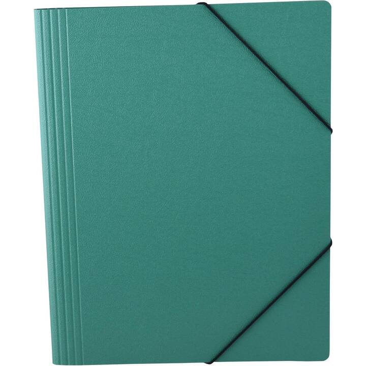 OFFICE FOCUS Cartellina con elastico (Verde menta, A4, 1 pezzo)