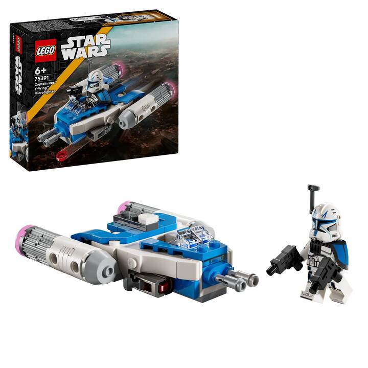 LEGO  Star Wars Le Microfighter Y-Wing du Capitaine Rex (75391)