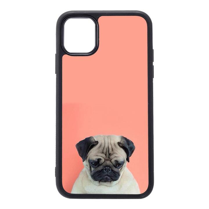 EG Backcover (iPhone 14 Pro, Hunde, Orange)